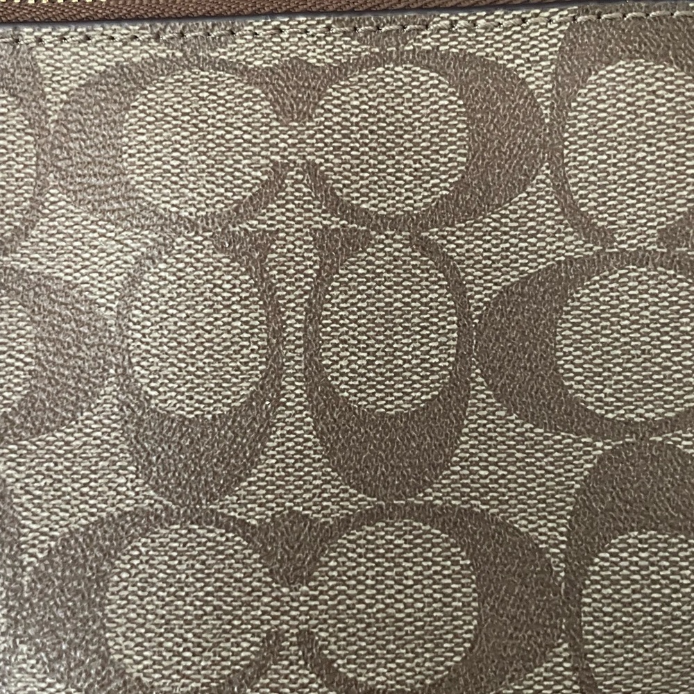 Coach Corner Zip Wristlet - Picture 3 of 4
